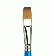 Пензель плоский звужений синтетика Winsor Newton 555 Cotman Brushes, № 14