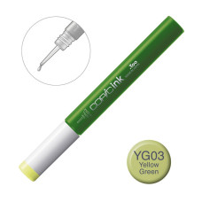 Чорнило для заправки маркерів Copic Ink YG-03 Green bice Світло-оливковий 12 мл