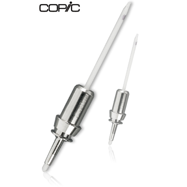 Чорнило для заправки в картриджі COPIC Refill cartridge серії В (0,2 - 0,7 та пензель)