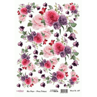 Декупажная карта на рисовой бумаге Rice Paper Decoupage Cadence, №3, №629