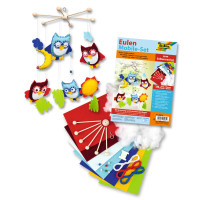 Набор для создания мобилей Folia Decorative Diy Mobiles Owls Совы арт 22819