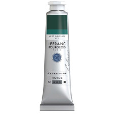 Масляная краска Lefranc Extra Fine 40 мл №505 Chrome green deep Глубокий хромовый зеленый