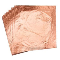 Поталь ІТАЛІЯ МЕДЬ 14x14cm (мідь) 25 лист. (CR235700)