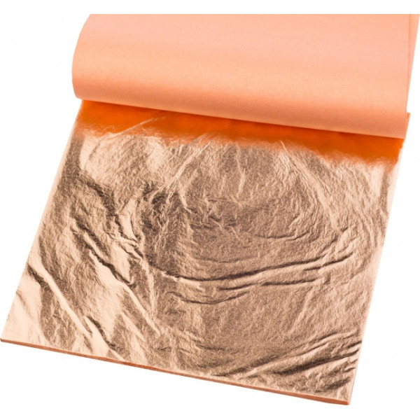 Поталь ІТАЛІЯ МЕДЬ 14x14cm (мідь) 25 лист. (CR235700) Поталь ІТАЛІЯ МЕДЬ 14x14cm (мідь) 25 лист. (CR235700)