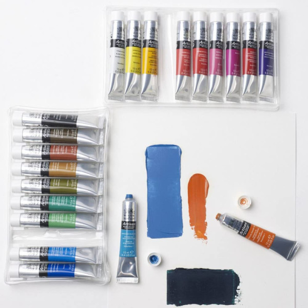 Набір водорозчинних олійних фарб Winsor Newton Artisan Water Mixable Oil Colour, 20х12 мл