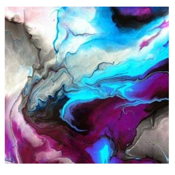 Набір фарб для флюїд арту Fluid Art, Cadence Pouring effect medium, 6 шт