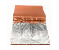 Поталь серебро Imitation Metal Leaf, 14х14 см, 25 шт, Divolo