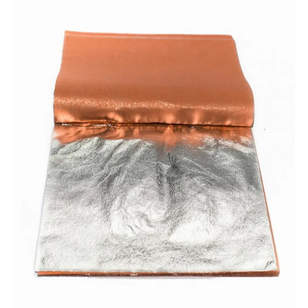 Поталь срібло Imitation Metal Leaf, 14х14 см, 25 шт., Divolo