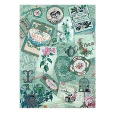Декупажна карта на рисовому папері Cadenсe Rice Paper А4 Decoupage А4 №201