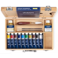 Набір масляних фарб Fine Oil Colour Set, 10 кольорів, 40 мл, Lefranc Bourgeois