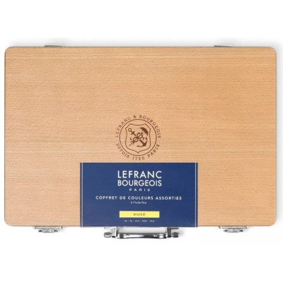 Набор масляных красок Fine Oil Colour Set, 10 цветов, 40 мл, Lefranc Bourgeois