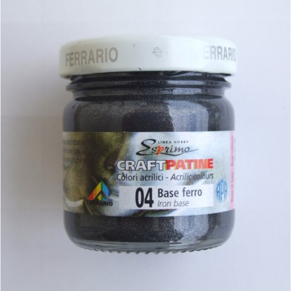 Патина-база 40мл АРА FERRARIO IRON залізо