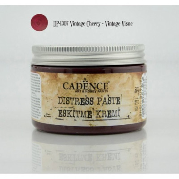 Патина Cadence водяна основа Distress Paste, 150 мл, Вишневий