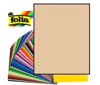Двосторонній декоративний картон фотофон Folia Photo Mounting Board 300 г/м2,50x70 см №10 Chamois Бежевий