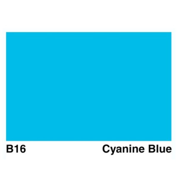 Заправка для маркерів COPIC Ink, B16 Cyanine blue Синій цианістий, 12 мл