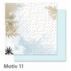 Дизайнерський папір Folia Design Papers Flowers Квіти 190 г/м2, 30,5x30,5 см №11
