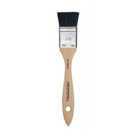Кисть флейц, из ворса козы плоская DaVinci Black Goat № 30 арт 550_30