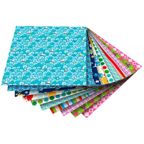 Набор бумаги для оригами Folia Kids, 15х15 см, 80 гр., 50 листов