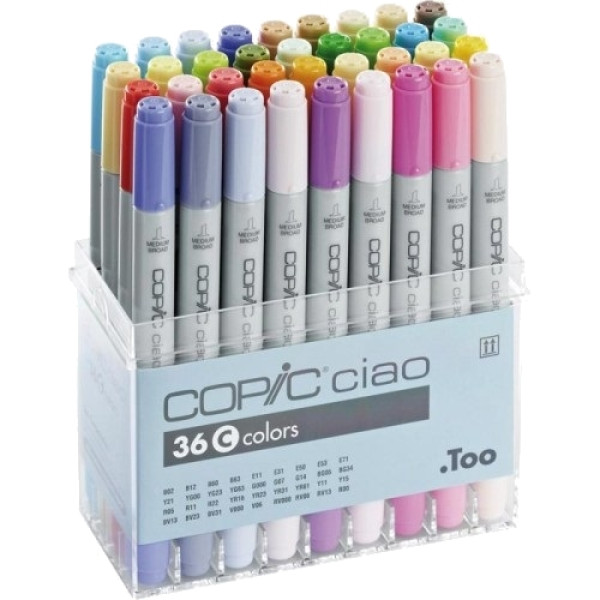 Набір спиртових маркерів Copic Ciao Set C 36 шт