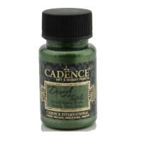 Краска по ткани Cadence Dora Textil Metallic Fabric Paint 50 мл Зеленый