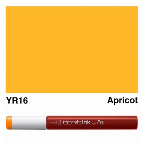 Заправка для маркерів COPIC Ink, YR16 Apricot Абрикосовий, 12 мл