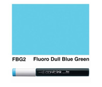 Заправка для маркеров COPIC Ink, FBG2 Fluorescent dull blue green Флуорисцентный тусклый зеленый, 12 мл
