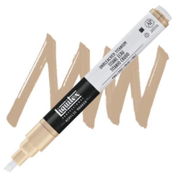 Акриловий маркер Liquitex, №434 Unbleached Titanium Небілений титановий