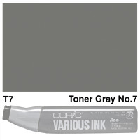 Чернила для маркеров Copic Various Ink, T-7 Toner gray Серый