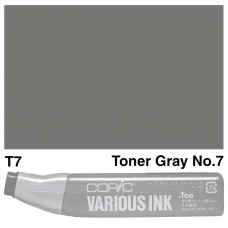 Чорнило для маркерів Copic Various Ink, T-7 Toner gray Сірий