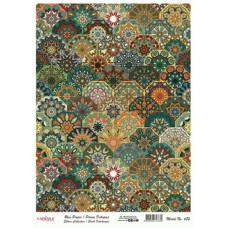 Декупажная карта на рисовой бумаге Rice Paper Decoupage Cadence, №486