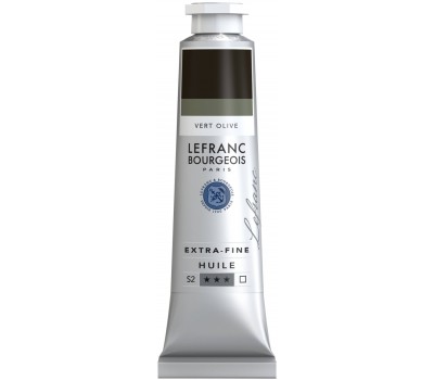 Масляная краска Lefranc Extra Fine 40 мл № 541 Olive green Оливковый