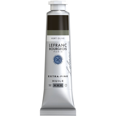 Олійна фарба Lefranc Extra Fine 40 мл 541 Olive green Оливковий