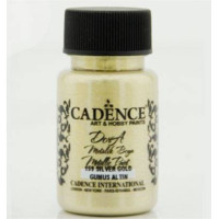 Акрилова фарба металік Cadence Dora Metallic Paint, 50 мл, Золоте срібло