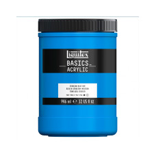 Акриловая краска Liquitex BASICS, 946 мл, Церулиум синий
