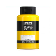 Акриловая краска Liquitex BASICS, 400 мл Кадмий желтый средний