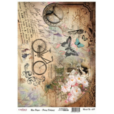 Декупажна карта на рисовому папері Rice Paper Decoupage Cadence, №439