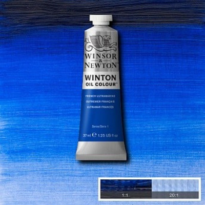 Масляна фарба Winsor Newton Winton Oil Colour 37мл №263 French ultramarine Французький ультрамарин