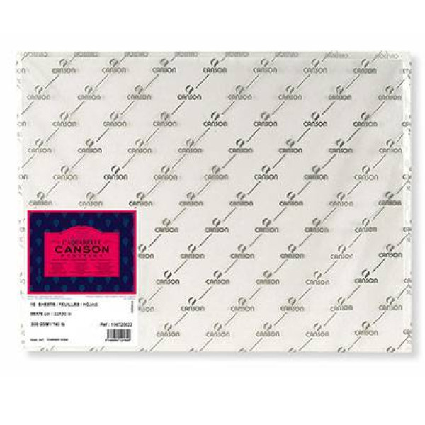 Бумага для акварели горячего пресования Canson Heritage, 300 гр, 56х76 см