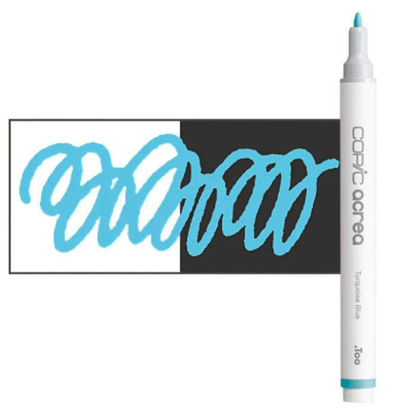 Акриловый маркер Copic Acrea Paint Marker 0,8 мм, 018 Turquoise Blue (Бирюзово-голубой)