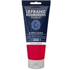 Акрилова фарба Lefranc Fine Acrylic Color 80 мл, 437 Primary red Основний червоний