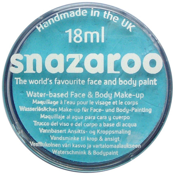 Краска для грима Snazaroo Classic 18 мл Бирюзовый
