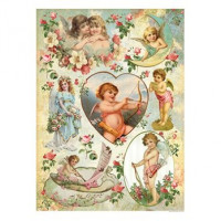 Декупажна карта Cadenсe, А4 Decoupage №180