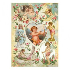 Декупажна карта Cadenсe, А4 Decoupage №180