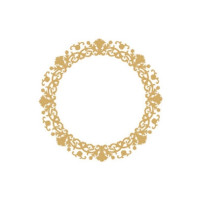 Натирка золотая Cadence, 17х25 см, V-028