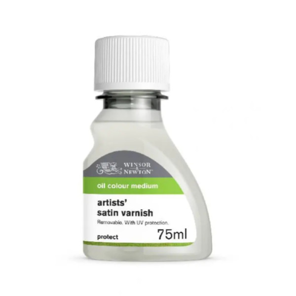 Лак для масляних фарб сатиновий Winsor Newton Artists Satin Varnish V1, 75 мл