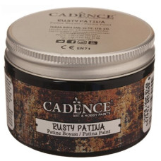 Краска-патина для с эффектом состаривания Cadence Rusty Patinа, 150 мл, Серо-чёрный