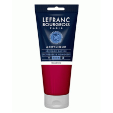 Акрилова фарба Lefranc Fine Acrylic Color 200 мл 432 Magenta Маджента