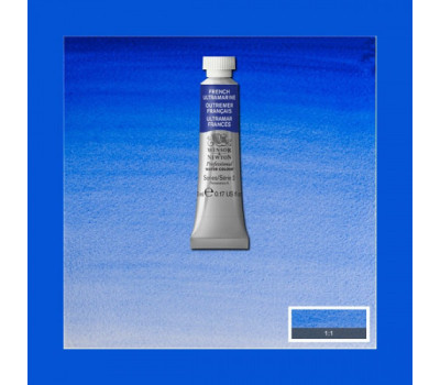 Акварельная краска Winsor Newton Professional, № 263, French Ultramarine Ультрамарин Французский, 5 мл