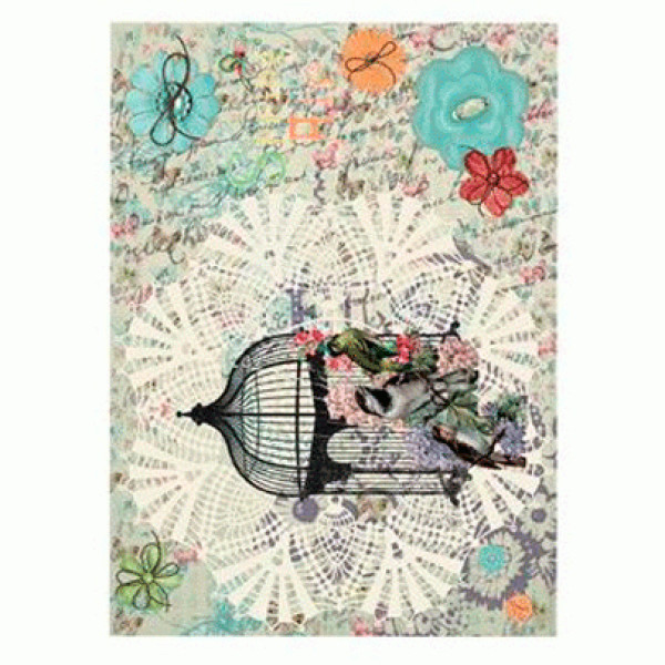 Декупажна карта на рисовому папері Cadenсe Rice Paper А4 Decoupage А4 №135