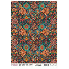 Декупажная карта на рисовой бумаге Rice Paper Decoupage Cadence, №467